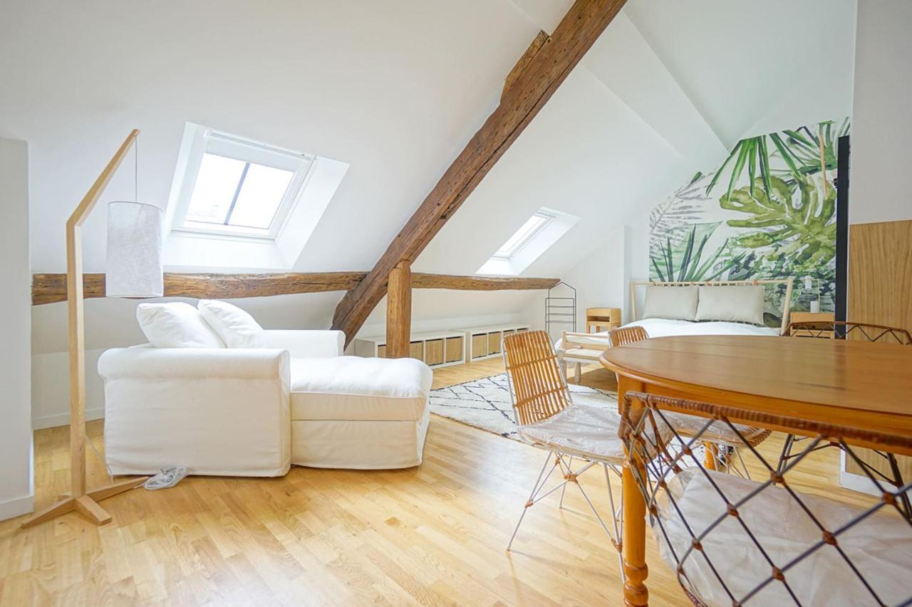 Beautiful Bright Apartment Near The Marais Paris Exterior foto